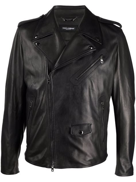 Dolce And Gabbana Biker Jacket 